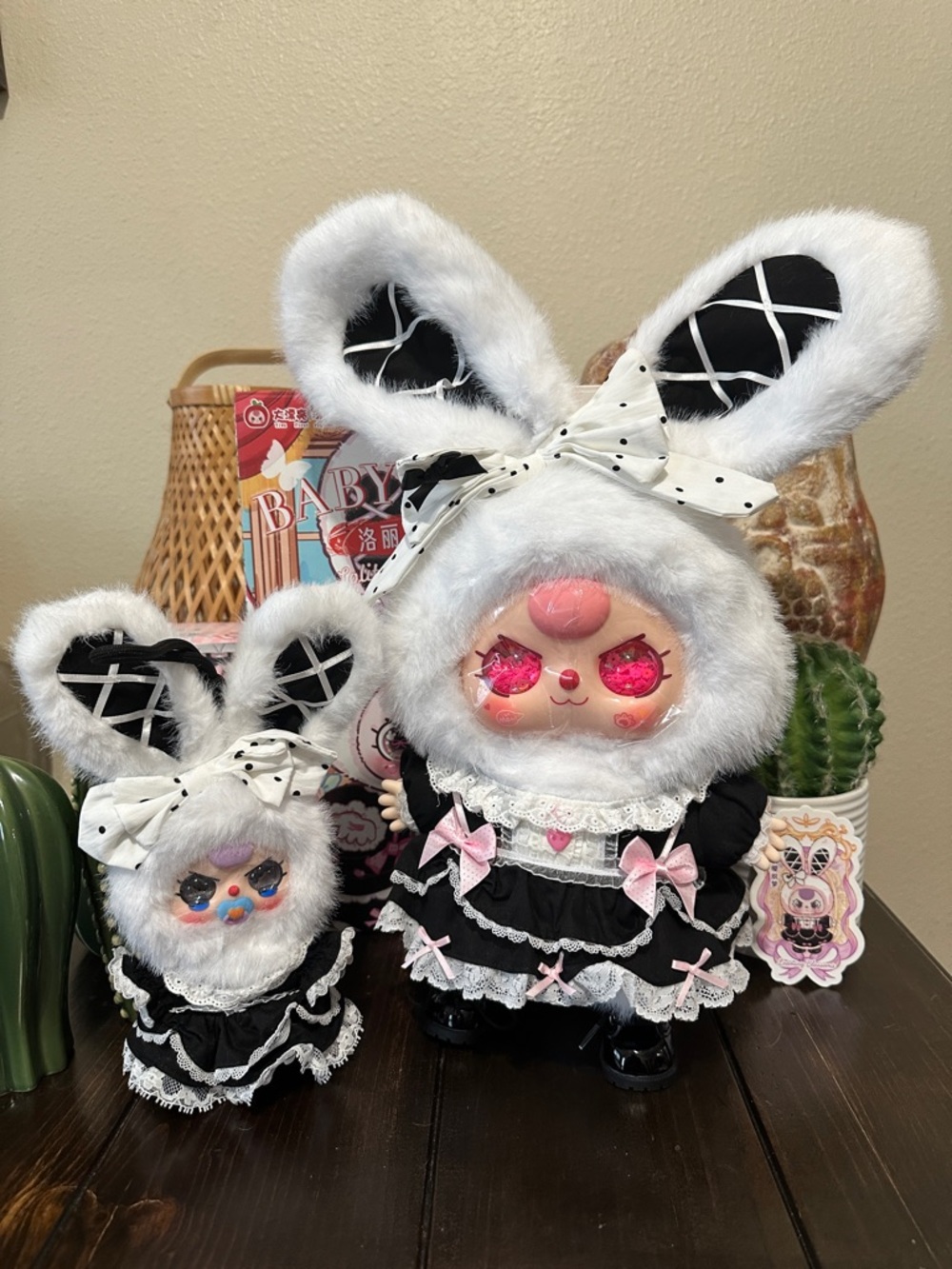 Baby Three "Lolita's Dreamland" 400% and 100% Plush Vinyl Blind Box Figures